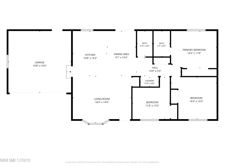 1426 Nightingale, Sparks, Nevada 89441, 3 Bedrooms Bedrooms, ,2 BathroomsBathrooms,Residential,Residential,Nightingale,0,260012371