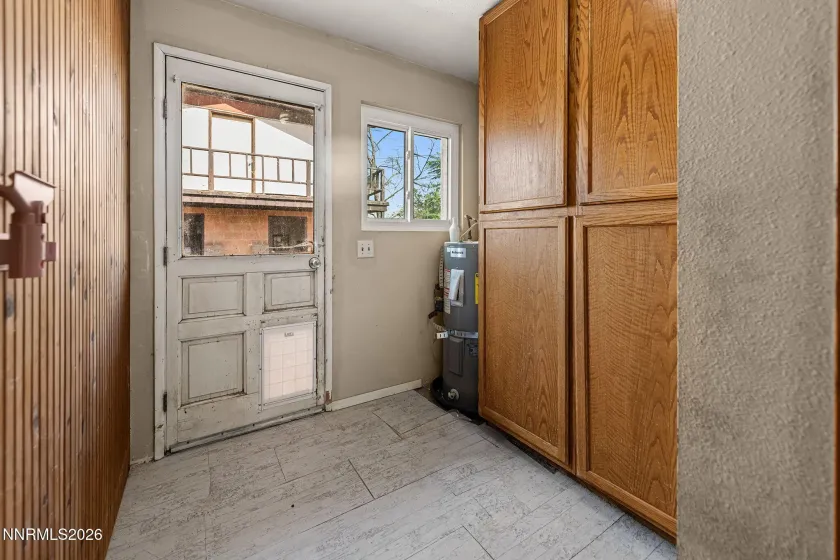 Mud room to patio