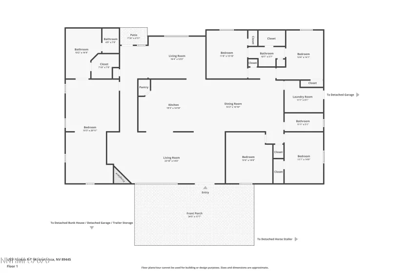 2505 Baines, Winnemucca, Nevada 89445, 5 Bedrooms Bedrooms, ,3 BathroomsBathrooms,Farm & Ranch,Residential,Baines,0,260012455