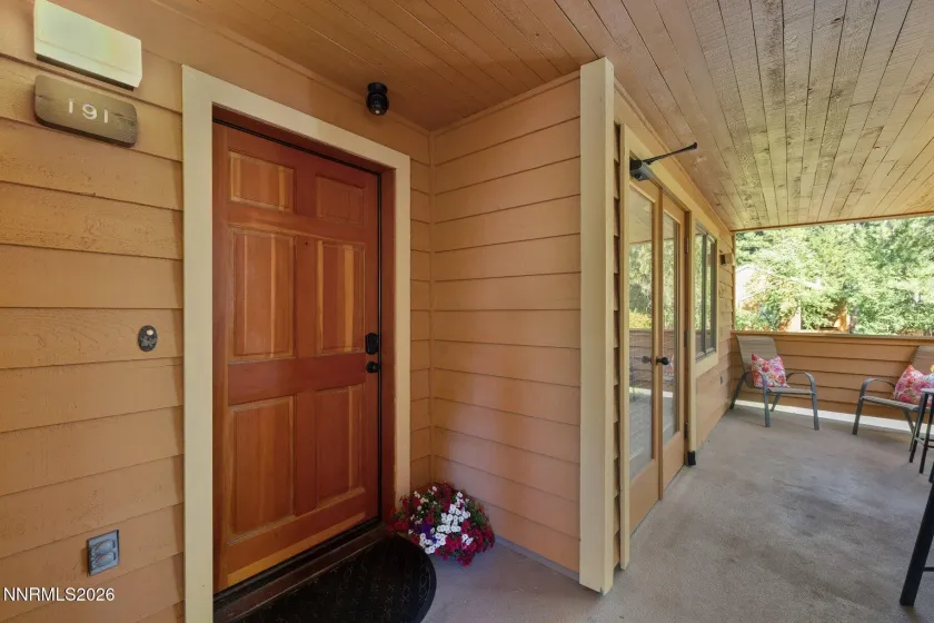 Front Entry & Covered Porch