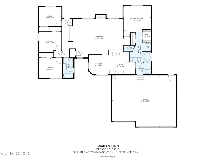 20888 White Rock, Reno, Nevada 89508, 4 Bedrooms Bedrooms, ,2 BathroomsBathrooms,Residential,Residential,White Rock,0,260012668