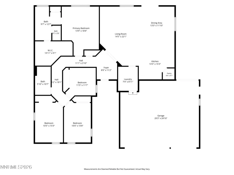 18757 Jones Creek, Reno, Nevada 89508, 4 Bedrooms Bedrooms, ,2 BathroomsBathrooms,Residential,Residential,Jones Creek,0,260012676