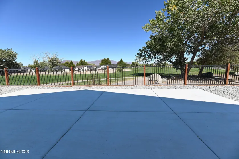 Oversized Patio