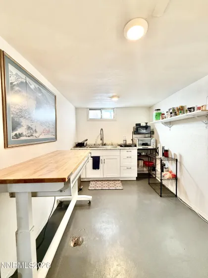Basement kitchen