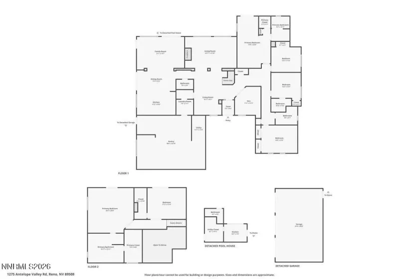 1275 Antelope Valley, Reno, Nevada 89508, 6 Bedrooms Bedrooms, ,6 BathroomsBathrooms,Residential,Residential,Antelope Valley,0,260012773