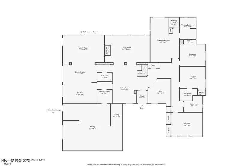 1275 Antelope Valley, Reno, Nevada 89508, 6 Bedrooms Bedrooms, ,6 BathroomsBathrooms,Residential,Residential,Antelope Valley,0,260012773