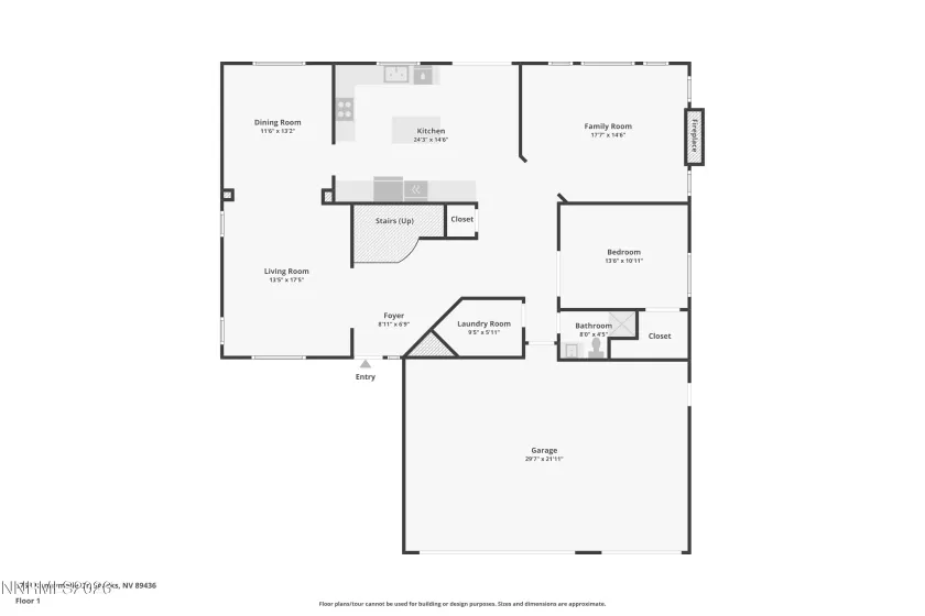 6758 Runnymede, Sparks, Nevada 89436, 4 Bedrooms Bedrooms, ,3 BathroomsBathrooms,Residential,Residential,Runnymede,0,260012779