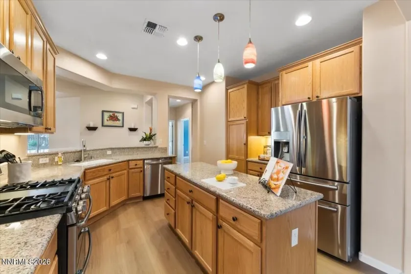 Newer Dual ovens and dishwasher.