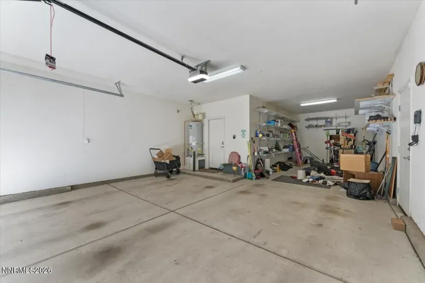 Storage racks included. EV ready outlet