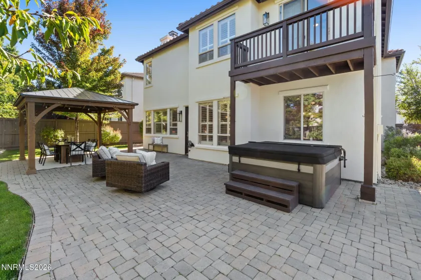 Patio with Spa