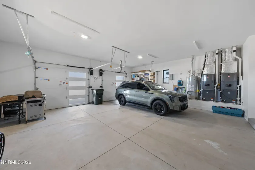 Attached garage
