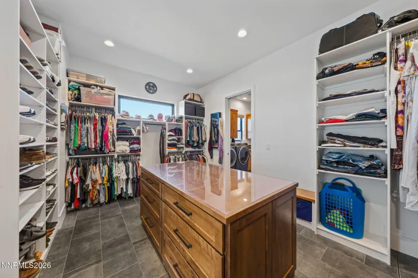 Huge Primary Closet