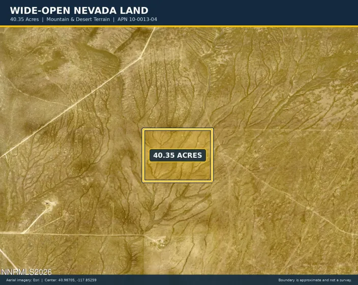 0 North of Jungo Rd. 40.35 ACRES OF OPEN LAND, Winnemucca, Nevada 89445, ,Land,Residential,40.35 ACRES OF OPEN LAND,0,260013050