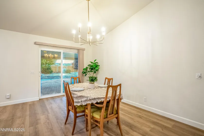 Dining room off kitchen