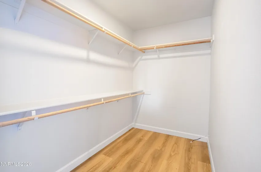 Primary closet