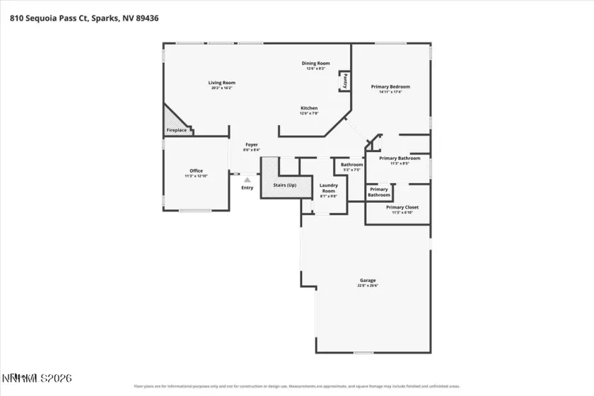 810 Sequoia Pass, Sparks, Nevada 89436, 4 Bedrooms Bedrooms, ,3 BathroomsBathrooms,Residential,Residential,Sequoia Pass,0,260013082