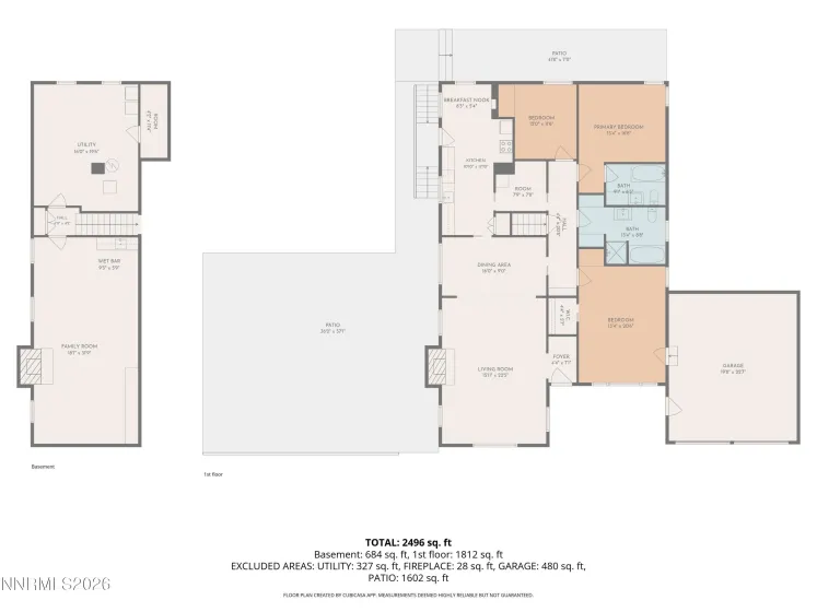 1050 Sharon, Reno, Nevada 89509, 3 Bedrooms Bedrooms, ,2 BathroomsBathrooms,Residential,Residential,Sharon,0,260013151