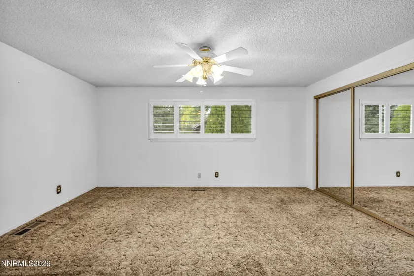 Primary Bedroom with 2 closets