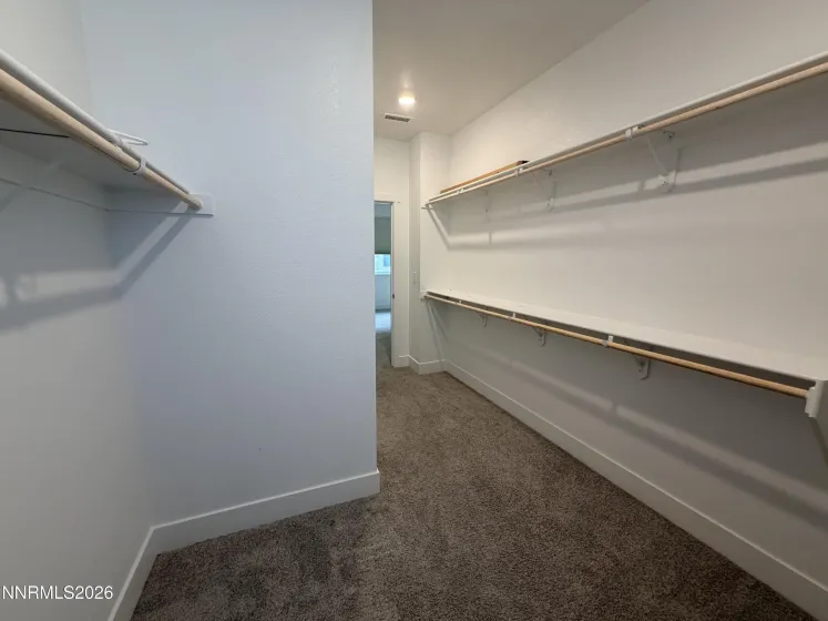 Walk-In Primary Closet