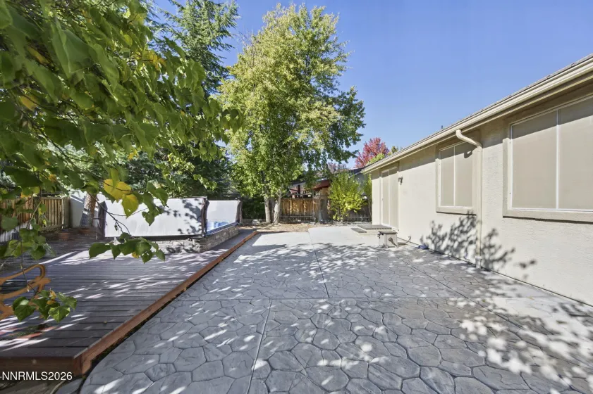 back yard