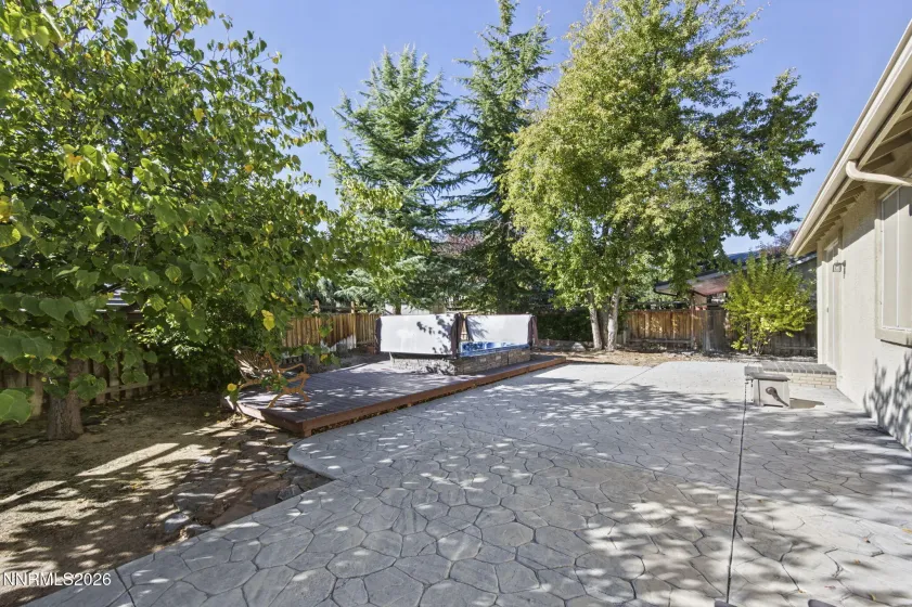 back yard