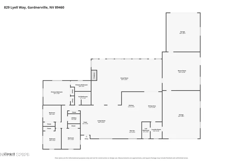 829 Lyell, Gardnerville, Nevada 89460, 4 Bedrooms Bedrooms, ,3 BathroomsBathrooms,Residential,Residential,Lyell,0,260013254