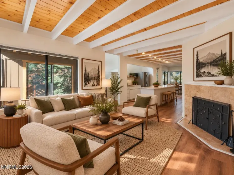 Living Room - Virtually Staging