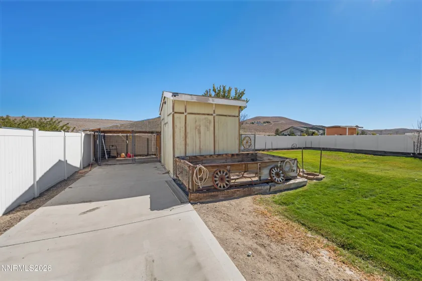 Backyard-RV Pad & Shed