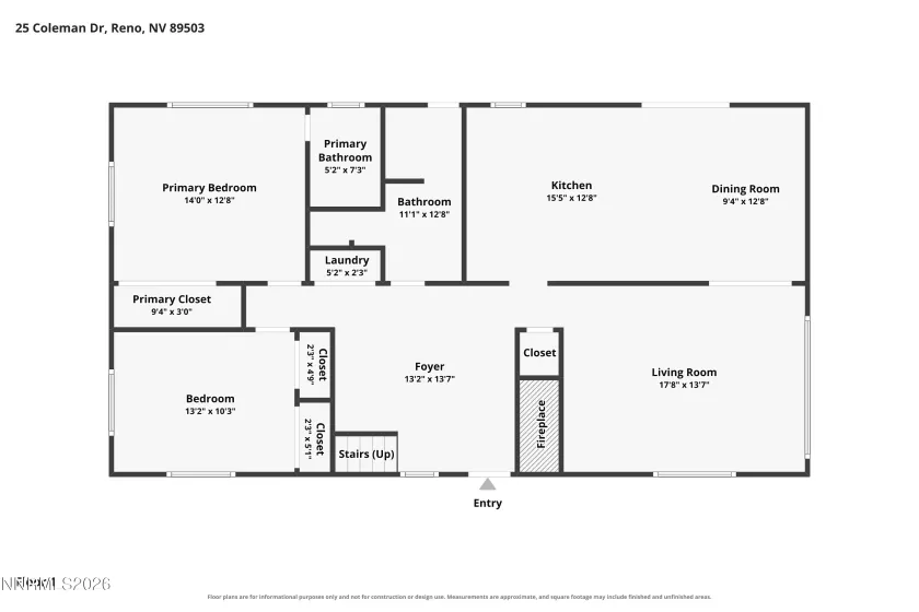 25 Coleman, Reno, Nevada 89503, 3 Bedrooms Bedrooms, ,3 BathroomsBathrooms,Residential,Residential,Coleman,0,260013540