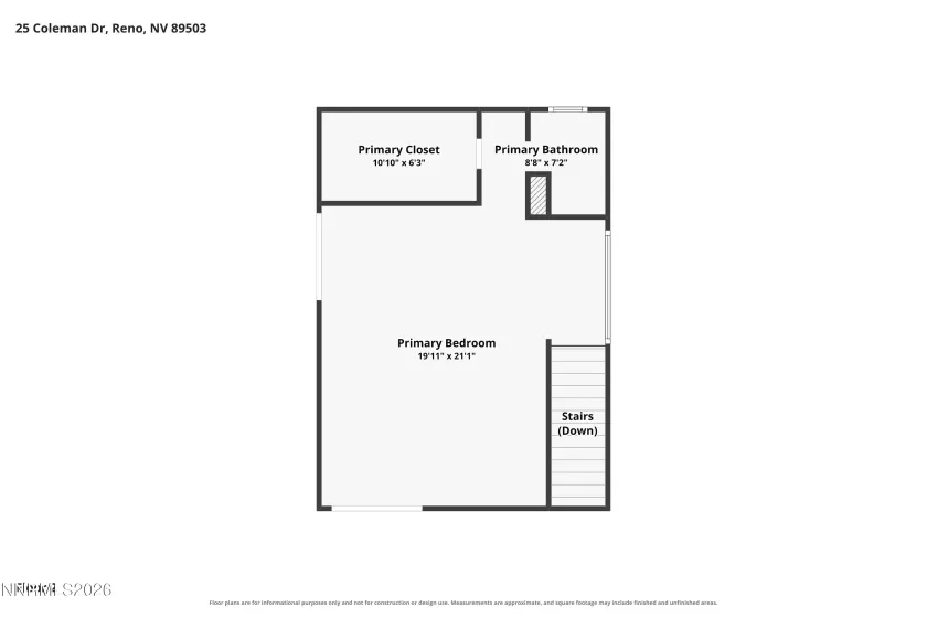 25 Coleman, Reno, Nevada 89503, 3 Bedrooms Bedrooms, ,3 BathroomsBathrooms,Residential,Residential,Coleman,0,260013540