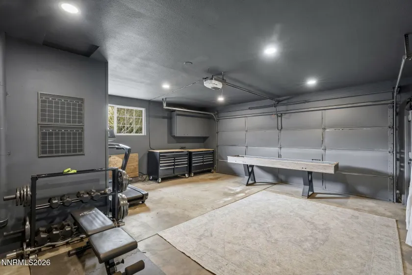 Heated garage
