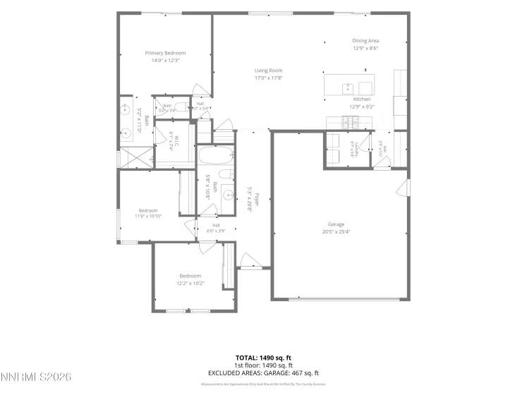865 Tourmaline, Carson City, Nevada 89705, 3 Bedrooms Bedrooms, ,2 BathroomsBathrooms,Residential,Residential,Tourmaline,0,260013561
