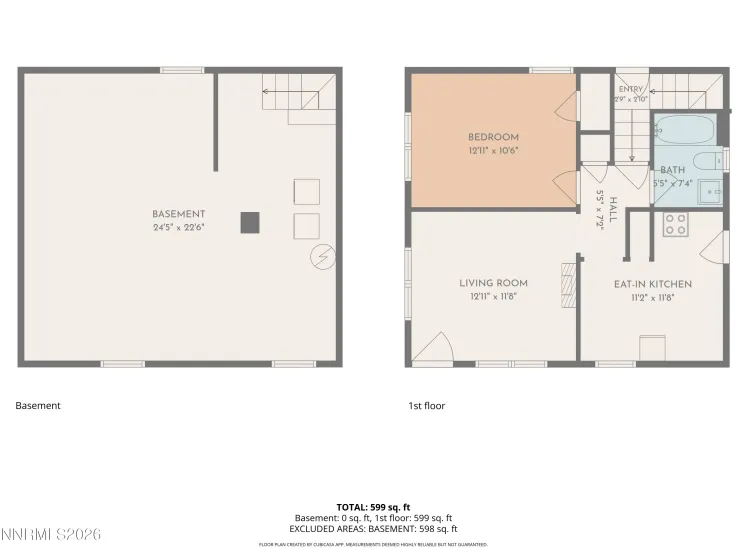 623 2nd, Reno, Nevada 89502, 1 Bedroom Bedrooms, ,1 BathroomBathrooms,Residential,Residential,2nd,0,260013601