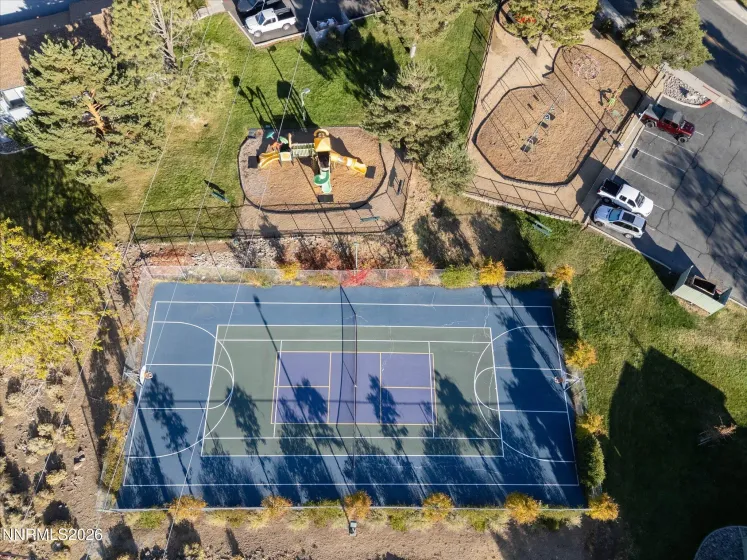 tennis & basketball